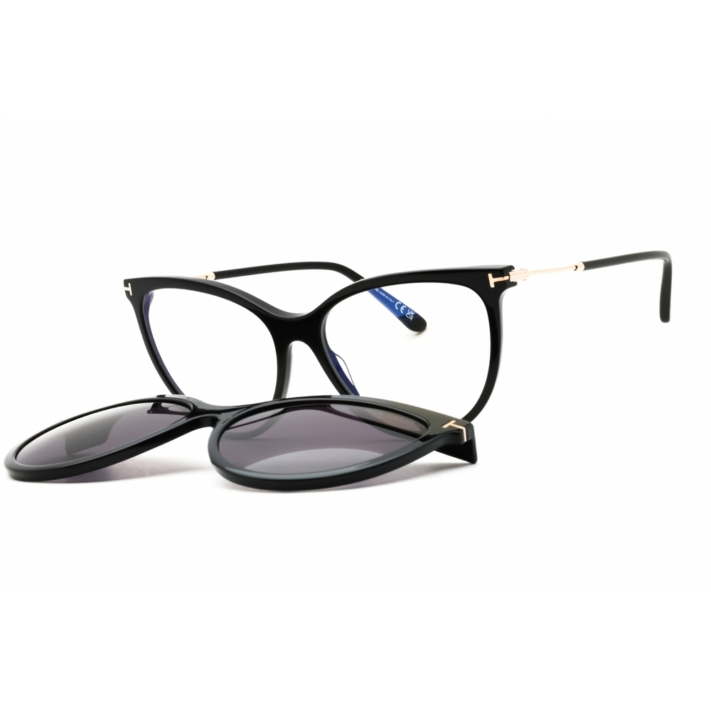Tom Ford FT5994 Eyeglasses Black Acetate Cat-Eye